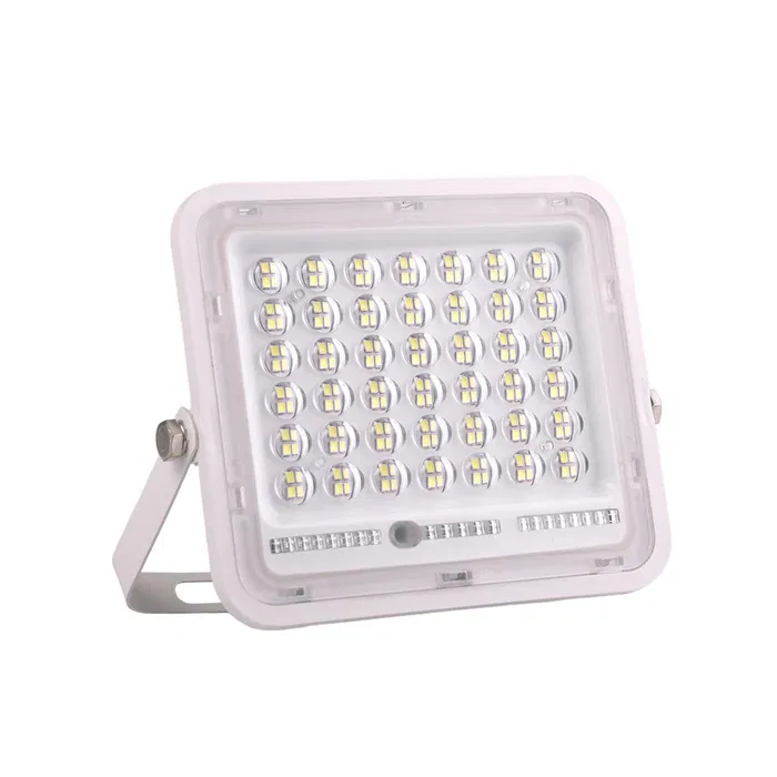 Proyector LED Solar 40W 6500K Panel 6V/8W Batería 3.2V/5000mAh con Mando a Distancia HO-SOLARFL-40W-02