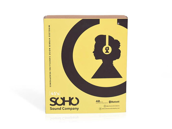 Auricular Híbrido Soho Tws Bluetooth Negro