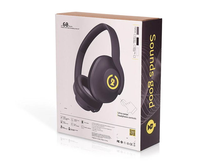Auricular Híbrido Soho Tws Bluetooth Negro
