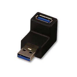 Lindy Cable Adaptador USB 3.0 Macho a Hembra 71261 Negro