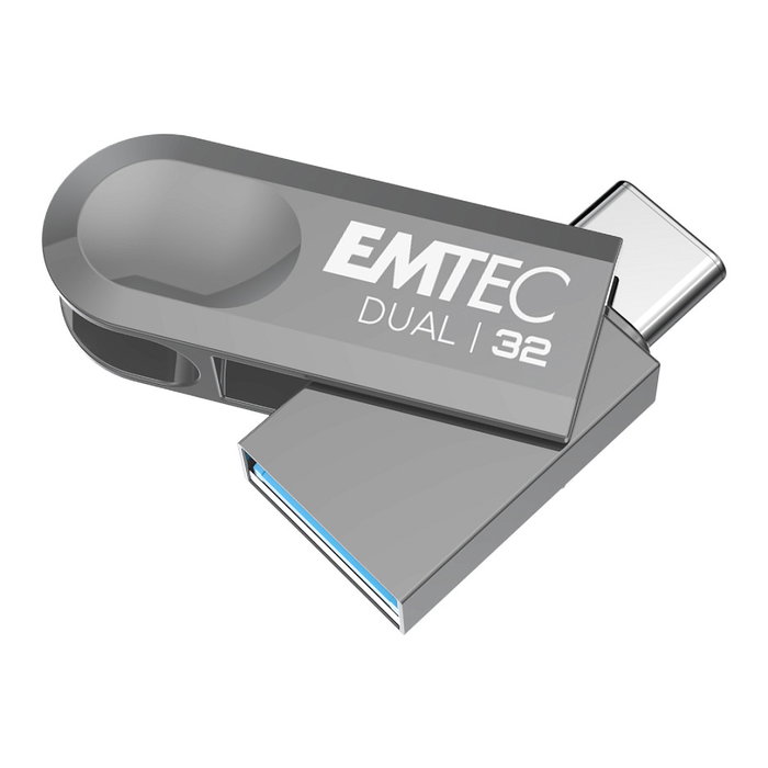 EMTEC D280 Dual 32GB USB Type-A / USB Type-C EMTEC D280 Dual 32GB USB Type-A / USB Type-C