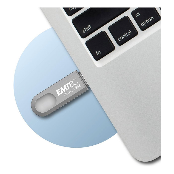 EMTEC D280 Dual 32GB USB Type-A / USB Type-C EMTEC D280 Dual 32GB USB Type-A / USB Type-C