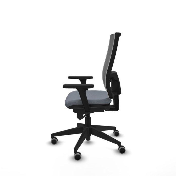 PIQUERAS Y CRESPO Silla de oficina Horna Gris con mecanismo Sincro y Brazos 3D PIQUERAS Y CRESPO Silla de oficina Horna Gris con mecanismo Sincro y Brazos 3D