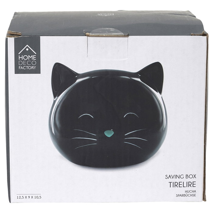 Home Deco Factory Hucha Gato 13,6x12x12 cm Home Deco Factory Hucha Gato 13,6x12x12 cm