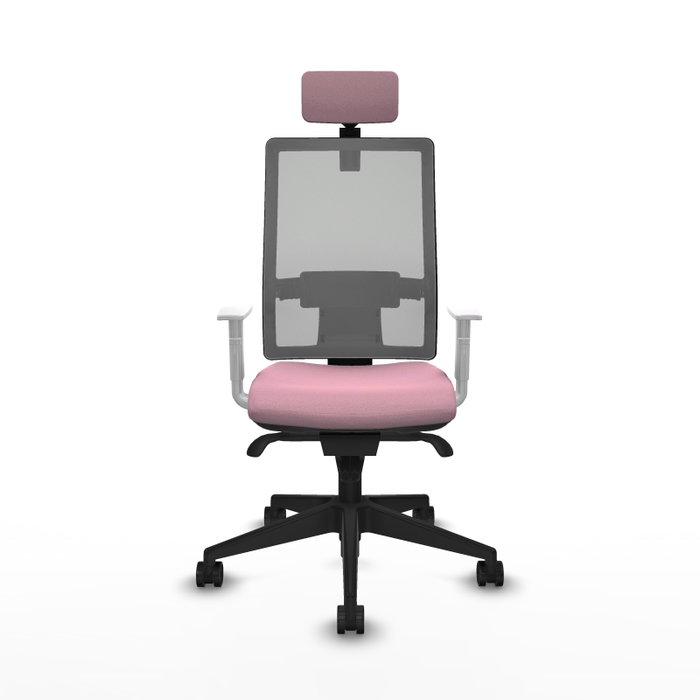 PIQUERAS Y CRESPO Silla de oficina Horna Rosa con mecanismo Sincro PIQUERAS Y CRESPO Silla de oficina Horna Rosa con mecanismo Sincro