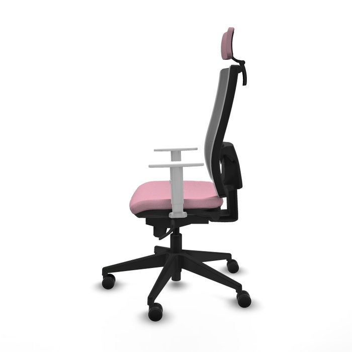 PIQUERAS Y CRESPO Silla de oficina Horna Rosa con mecanismo Sincro PIQUERAS Y CRESPO Silla de oficina Horna Rosa con mecanismo Sincro