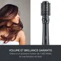 Severin SEV1744785030194 - Cepillo Secador de Pelo Profesional con Tecnología Cerámica-Queratina, Auto-Rotativo, 1000W, 3 Accesorios, Negro