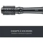 Severin SEV1744785030194 - Cepillo Secador de Pelo Profesional con Tecnología Cerámica-Queratina, Auto-Rotativo, 1000W, 3 Accesorios, Negro