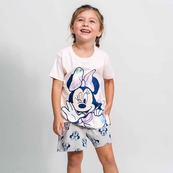 Pijama Corto Single Jersey Minnie Talla 4 años - Light Yellow Pijama Corto Single Jersey Minnie Talla 4 años - Light Yellow