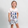 Pijama Corto Single Jersey Minnie Talla 4 años - Light Yellow