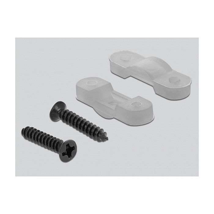 DeLOCK Adaptador de VGA15 a Bloque de Terminales con Carcasa, 66259, Negro/Azul, Plástico, Rango -20 a 105 °C, Para Cable AWG 26/18, 34.4x51.8x21 mm