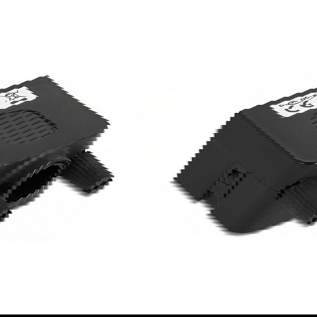 DeLOCK Adaptador de VGA15 a Bloque de Terminales con Carcasa, 66259, Negro/Azul, Plástico, Rango -20 a 105 °C, Para Cable AWG 26/18, 34.4x51.8x21 mm