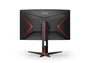 AOC C27G2Z3/BK Monitor Gaming 27" Curvo Full HD (1920x1080) 280Hz 1ms Fast VA HDR10 Adaptive Sync con Base Ajustable