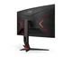 AOC C27G2Z3/BK Monitor Gaming 27" Curvo Full HD (1920x1080) 280Hz 1ms Fast VA HDR10 Adaptive Sync con Base Ajustable