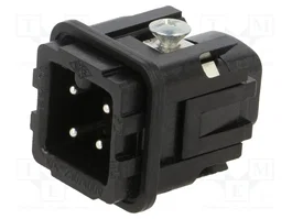 ILME CKM03N Conector HDC Macho de 3 Pines
