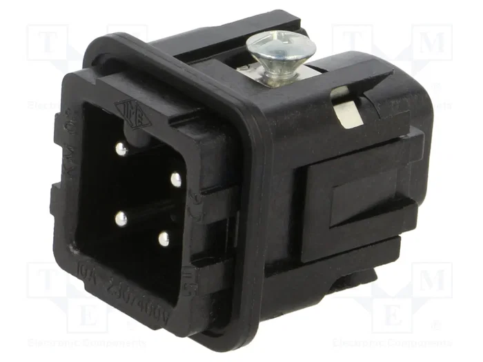 ILME CKM03N Conector HDC Macho de 3 Pines ILME CKM03N Conector HDC Macho de 3 Pines