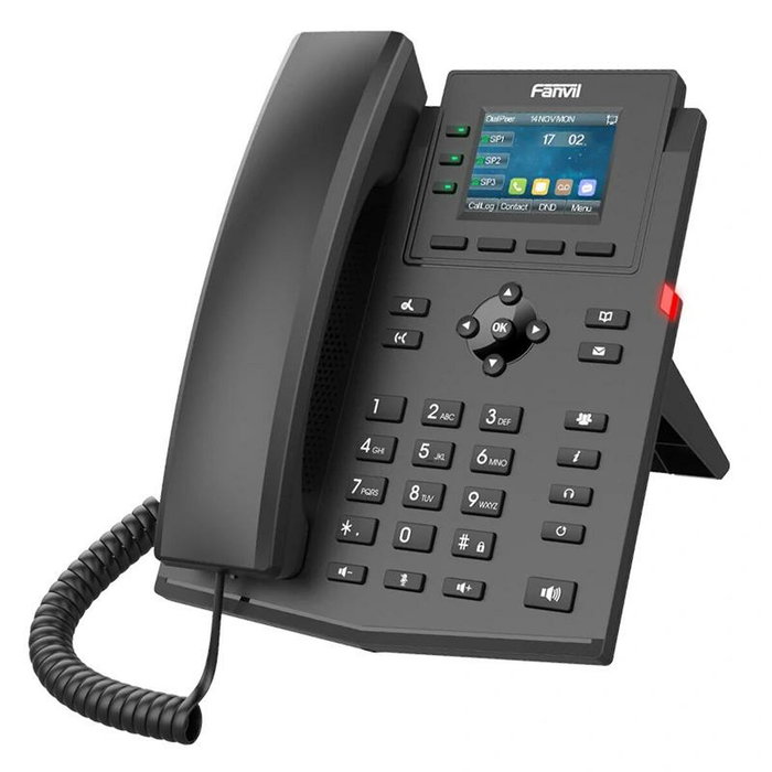 Fanvil X303-2 Teléfono IP Negro