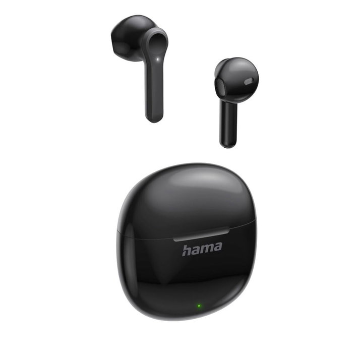 HAMA Action One Auriculares Intrauditivos Negro TWS con Micrófono Táctil