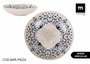 La Mediterranea Plato Hondo Jerica Iberica Brillo Ø21 cm (12 Unidades)