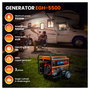 Extralink Generador Híbrido EGH-5500 5,5kW 3-Phasen