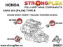 StrongFlex STF086221B Soporte Motor Inserts Kit Alta Flexibilidad, Resistencia a Carga, Abrasion, Temperatura, Aceites y Acidos