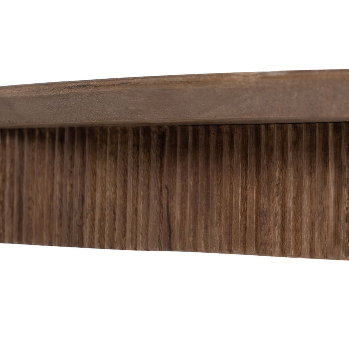 S/2 Mesa Auxiliar Natural 58 X 56 X 56 cm