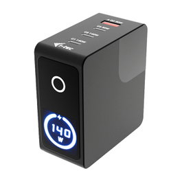 I-tec D i-tec 140W Intelligent Multiport USB Charger 3x USB-C 1x USB-A LCD Display