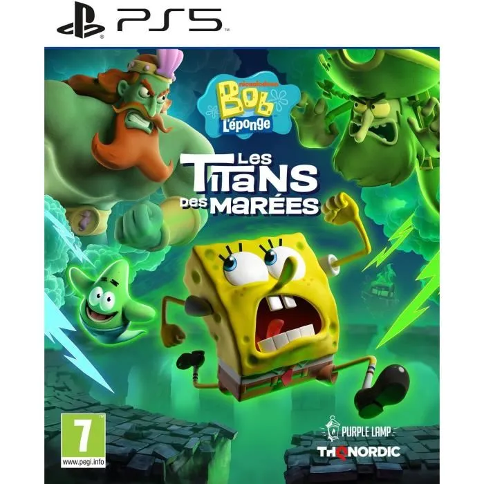 Just For Games Bob Esponja: Titanes de la Marea - Juego de PS5 Just For Games Bob Esponja: Titanes de la Marea - Juego de PS5