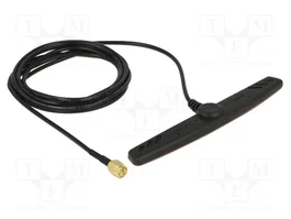 DeLOCK 89494 Antena de red GSM UMTS LTE SMA 2,5 dBi con cable de 2 m