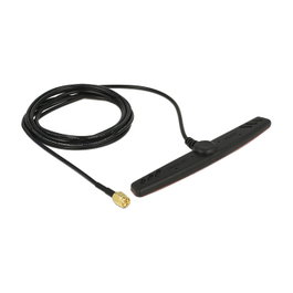 DeLOCK Antena de red 89494 GSM UMTS LTE SMA 2.5 dBi 2m