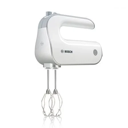BATIDORA REPOSTERIA BOSCH MFQ4080 - 500W - 5 VELOCIDADES+TURBO - 2 VARILLAS+2 GARFIOS AMASADORES - PICADOR - BASO DE MEZCLAS - EMPUÑADURA ERGONÓMICA