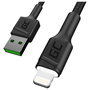 Green Cell Cable de Carga USB 3.0 a Lightning KABGC05, 1,2m, Negro