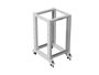 Lanberg Open Rack 18U 600x800 mm gris