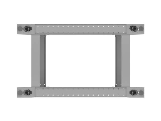 Lanberg Open Rack 18U 600x800 mm gris