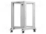 Lanberg Open Rack 18U 600x800 mm gris