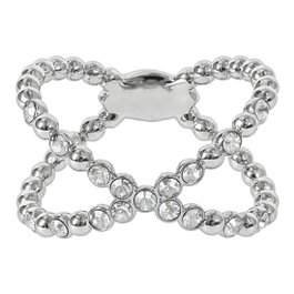 Adore Anillo Allure T-55 con Cristales Swarovski Gris