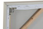 DKD Home Decor Set de 2 Cuadros Lienzo Abstracto 100x100 cm Beige y Blanco