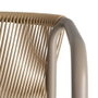Silla Apilable Aluminio-Rattán Pe 57 X 60 X 77,50 cm (Set de 2)