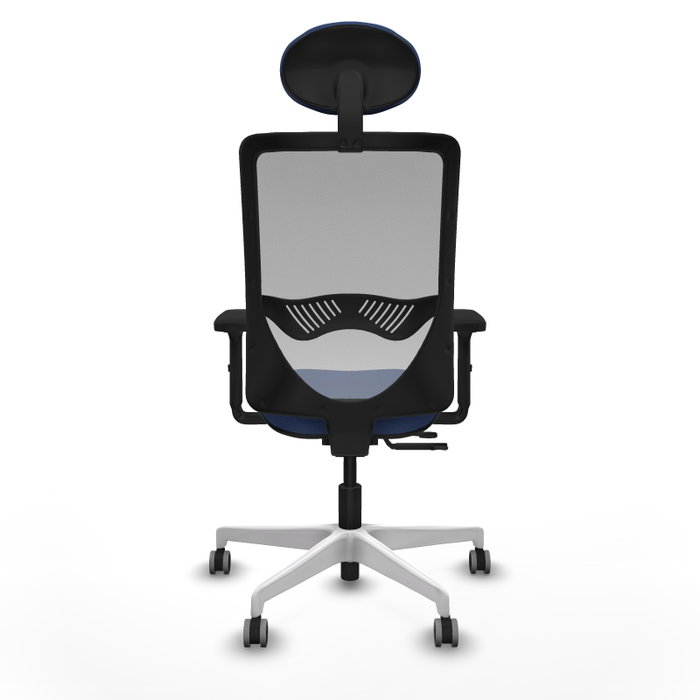 PIQUERAS Y CRESPO Silla de oficina Zulema Azul Marino y Gris PIQUERAS Y CRESPO Silla de oficina Zulema Azul Marino y Gris
