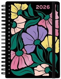 Agenda Anual (2026) Mooving Garden Wire-O Tapa Extra Con Goma 165X220 D/P