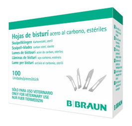 B. Braun Hojas de Bisturí Vet Nº 15