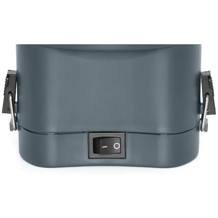 Bestway Bomba de Aire Eléctrica Sidewinder - 430 L/min, Función Inflado/Desinflado, 3 Adaptadores