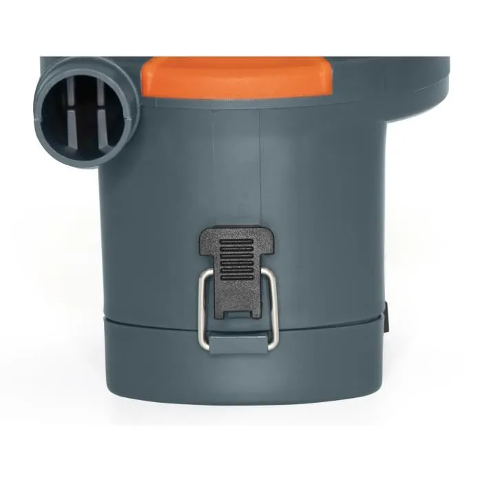 Bestway Bomba de Aire Eléctrica Sidewinder - 430 L/min, Función Inflado/Desinflado, 3 Adaptadores