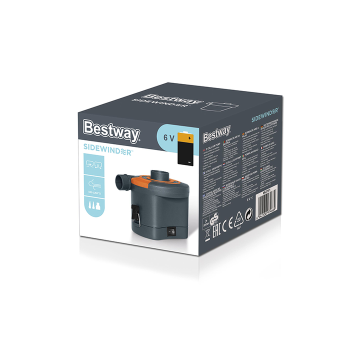 Bestway Hinchador Eléctrico a Pilas 430 Litro/Minuto Bestway Hinchador Eléctrico a Pilas 430 Litro/Minuto