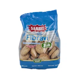 SANAVI Fibravi Galletas Integrales Veganas Coco 300Gr
