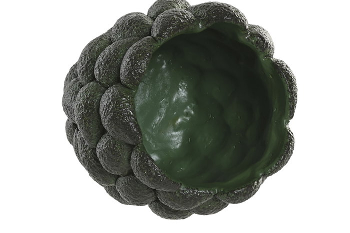 DKD Home Decor Jarrón de Cemento Aguacates Verde