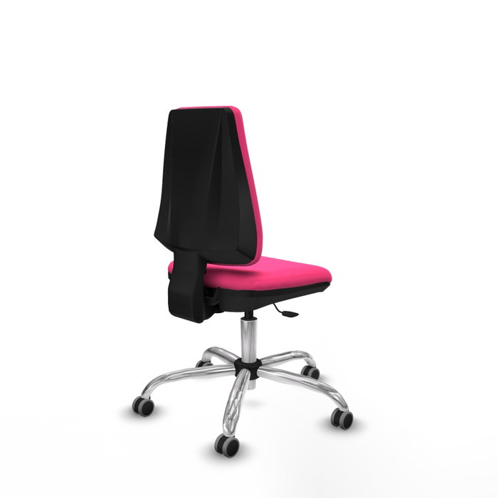 PIQUERAS Y CRESPO Silla de oficina Elche Rosa sin brazos PIQUERAS Y CRESPO Silla de oficina Elche Rosa sin brazos