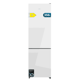 Cecotec Bolero CoolMarket Combi 356i White Glass D