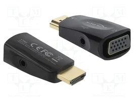 DeLOCK Adaptador HDMI a VGA con Audio 61082
