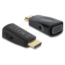 DeLOCK Adaptador HDMI a VGA 61082 con Audio